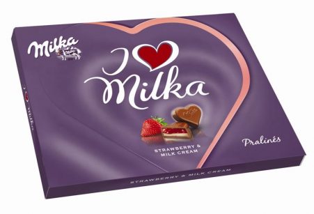 I love Milka Strawberry 120g