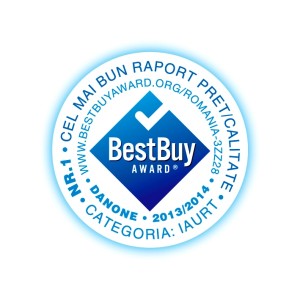 BEST BUY AWARD-ROMANIA-DANONE
