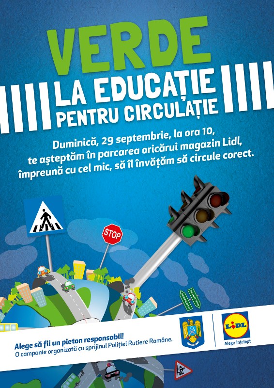 Verde la educatie pentru circulatie