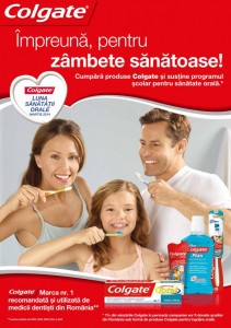 KV Colgate - Martie este Luna Sanatatii Orale