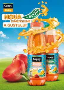 Cappy Pulpy cu bucati de fructe