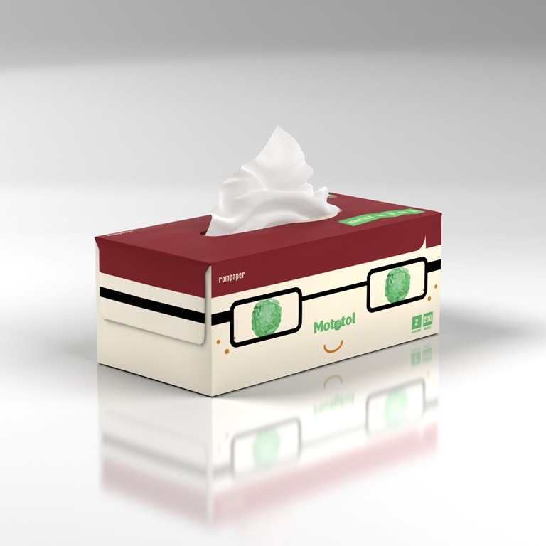 Mototol-Servetele la cutie-200-A