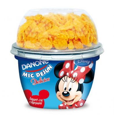 Delicios-Mic-Dejun-iaurt cu capsuni (Minny)-