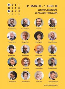 BUSINESS DAYS - TIMISOARA - MACHETA REVISTA