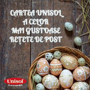 Coperta Cartea Unisol a celor mai gustoase retete de post