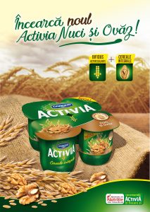 Activia Cereale Integrale cu Nuci si Ovaz