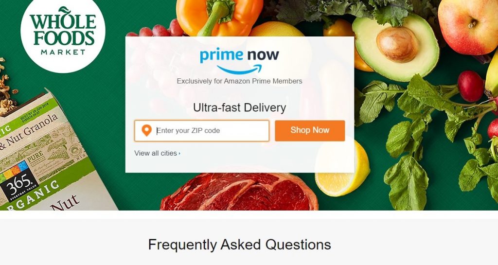 Amazon Prime Now