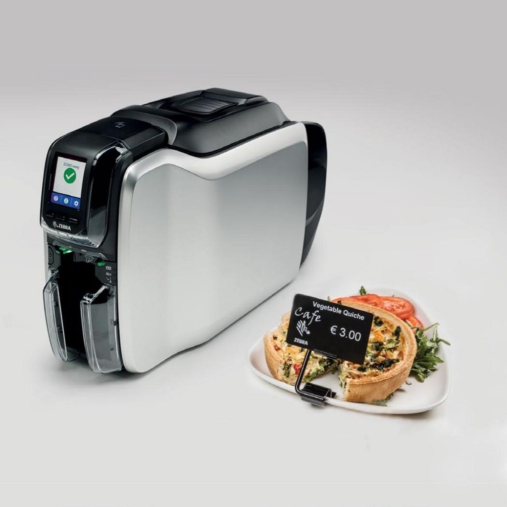 Zebra Food-Safe Solution Card