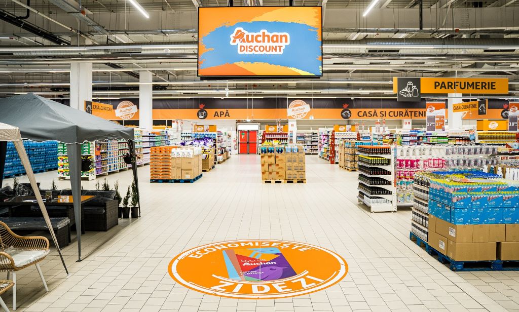 delete Supposed to lose Auchan lansează un nou concept de magazin de tip hiper discount. Primele  două magazine remodelate sub noul concept